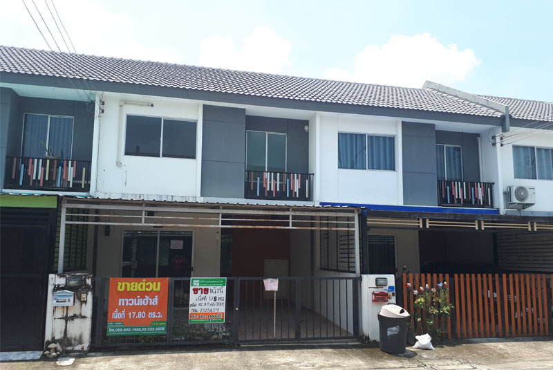 ทาวน์เฮาส์ 2 ชั้น พฤกษา 118